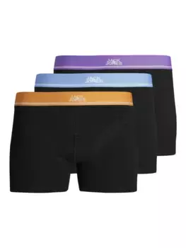 Трусы-боксеры Jack & Jones "JACKONGA SOLID TRUNKS 3 PACK" (упаковка, 3 шт.), цвет Deep Lavender