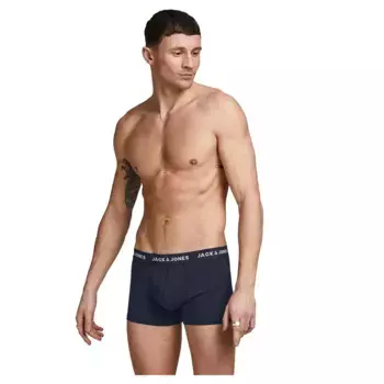 Трусы-боксеры Jack & Jones Solid 10 units, синий