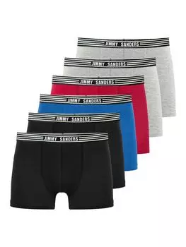 Трусы боксеры JIMMY SANDERS, цвет grau-schwarz-sax