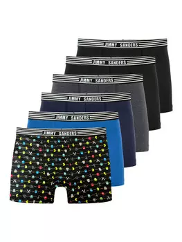 Трусы боксеры JIMMY SANDERS, цвет schwarz-blau-anthrazit