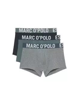 Трусы боксеры Marc O'Polo Trunk Essentials, цвет navy, grey melange, forest dust