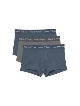 Трусы боксеры Marc O'Polo Trunk Essentials, цвет moon stone, grey melange