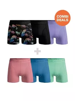 Трусы боксеры Muchachomalo 6er-Set: Boxershort, цвет Mehrfarbig - fr Herren