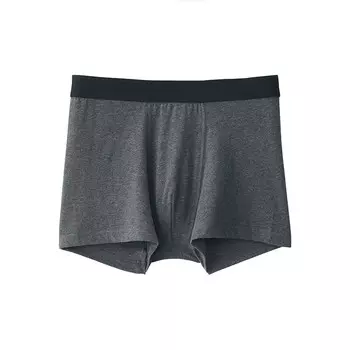 Трусы-боксеры мужские Muji Tianzhu с застежкой спереди, серый