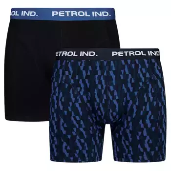 Трусы-боксеры Petrol Industries M-3040-BXR211, черный/синий
