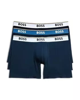 Трусы-боксеры Power Boxer, упаковка из 3 шт BOSS, синий