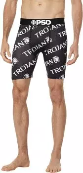 Трусы-боксеры PSD, цвет Black/Trojan Logo HP