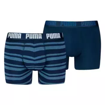 Трусы-боксеры Puma Everyday Heritage Stripe 2 units, синий