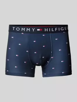 Трусы-боксеры с этикеткой на поясе Tommy Hilfiger