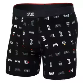 Трусы-боксеры SAXX Underwear Vibe Xtra Brief Fly, черный