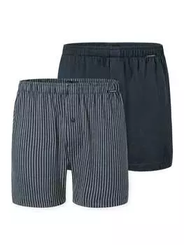 Трусы боксеры Schiesser, цвет dunkelblau/blau