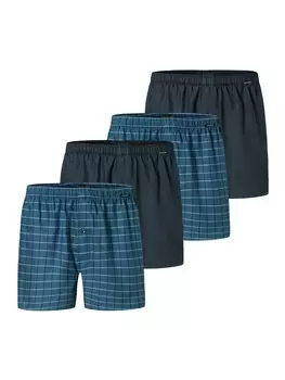 Трусы боксеры Schiesser, цвет dunkelblau/blau