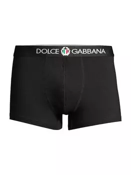 Трусы-боксеры Sport Crest DOLCE&GABBANA, черный