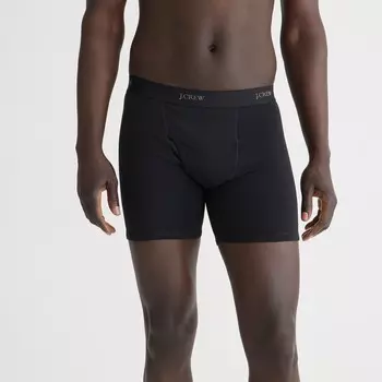 Трусы-Боксеры стрейч 4 дюйма J.Crew, черный