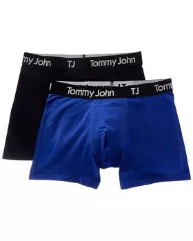 Трусы-боксеры Tommy John 2pk Stretch, цвет multi