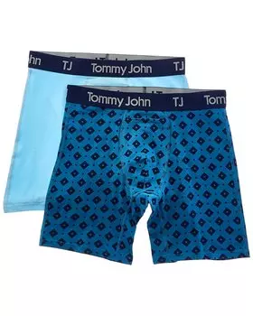 Трусы-боксеры Tommy John 2pk Stretch, синий
