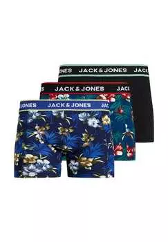 Трусы-Боксеры трусы 3 пары трусов шорты jacflower Jack & Jones, мультиколор
