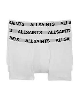Трусы-боксеры, упаковка из 3 шт ALLSAINTS, белый