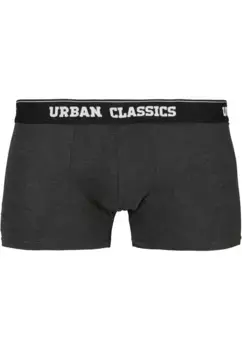 Трусы-боксеры URBAN CLASSICS "Мужские шорты-боксеры Urban Classics, 3 шт." (1 шт.), черный