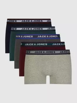 Трусы-боксеры в упаковке по 5 шт Jack & Jones