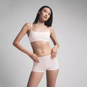 Трусы Boyshort SKIMS, цвет barely pink
