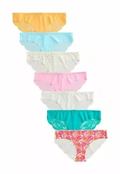 Трусы BRAZILIAN FIT - BACK KNICKERS 7 PACK Next, розовый