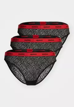 Трусы BRIEF 3 PACK HUGO, черный
