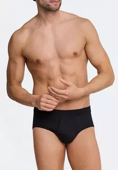 Трусы-брифы 2-PACK AUTHENTIC SPORT Schiesser, черный