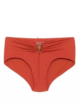 Трусы-брифы Crystal Orbit со сборками Christopher Esber, красный