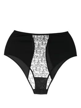 Трусы-брифы Logo Obsessed Wolford, черный