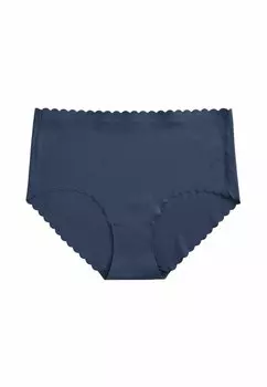 Трусы-брифы NO VPL SCALLOP EDGE KNICKERS FULL Next, синий