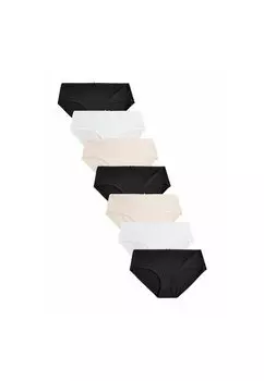 Трусы-брифы RICH KNICKERS 7 PACK Next, черный