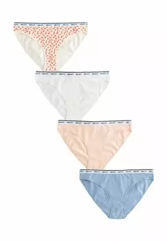 Трусы-брифы RICH LOGO KNICKERS FOUR PACK Next, красный