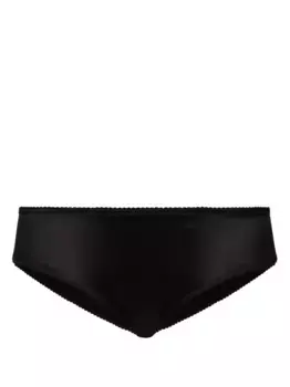 Трусы-брифы с фестонами DOLCE & GABBANA, черный