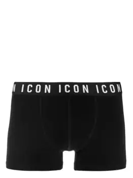 Трусы-брифы с логотипом Icon DSQUARED2, черный