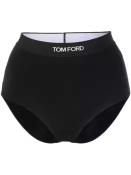 Трусы-брифы с логотипом TOM FORD, черный