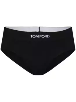Трусы-брифы с логотипом TOM FORD, черный