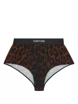 Трусы-брифы с логотипом TOM FORD, черный