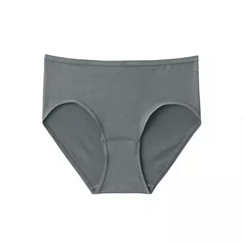 Трусы-брифы женские Muji со средней посадкой, зеленый