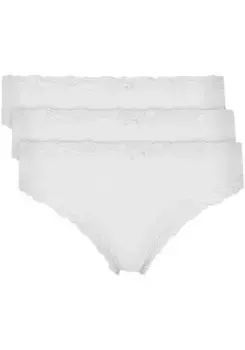 Трусы-брюки Nina Von C. Jazz (3 шт. в упаковке), белый