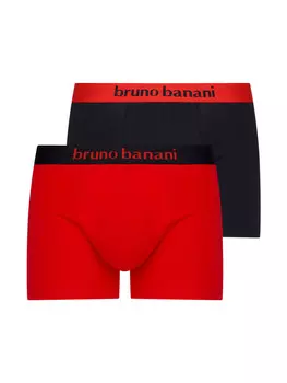 Трусы Bruno Banani Retro Short / Pant Flowing, цвет Rot/Schwarz