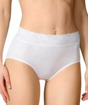 Трусы Calida Maxi Lycraspitze, белый