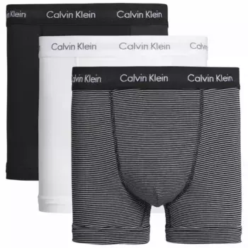 Трусы Calvin Klein 3 units, белый/черный