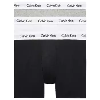Трусы Calvin Klein 3 units, серый/белый/черный