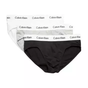 Трусы Calvin Klein Cadera 3 units, черный/серый/белый