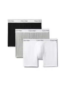 Трусы Calvin Klein Underwear Boxer shorts, цвет mottled grey/black/white