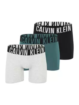 Трусы Calvin Klein Underwear Boxer shorts, цвет mottled grey/green/black