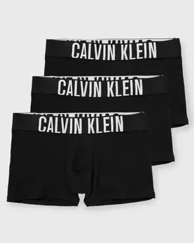 Трусы Calvin Klein Underwear Intense Power Ctn 3P Trunk Trunk 3 Pack, черный