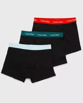 Трусы Calvin Klein Underwear Trunk 3 Pack, цвет b- june bug/stratos/cherry kiss