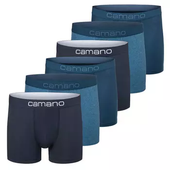Трусы camano 6er Pack, синий